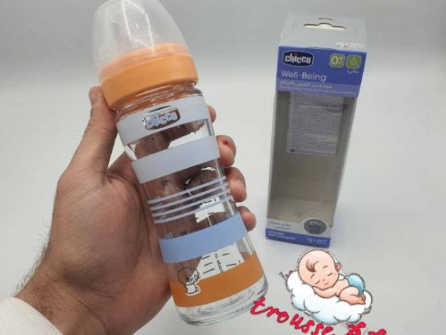 Biberon Chicco en verre