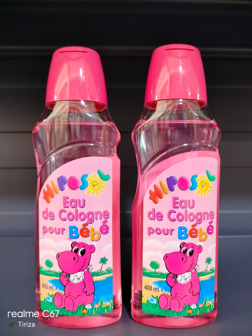 Eau de Cologne Hiposol pour bébé 400 ml