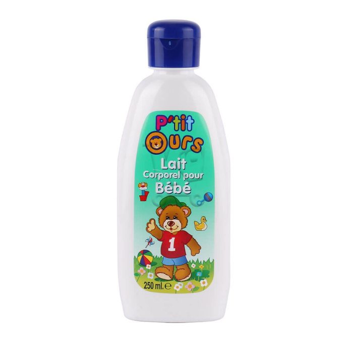 🍼 P’tit Ours – حليب الجسم للأطفال 250مل